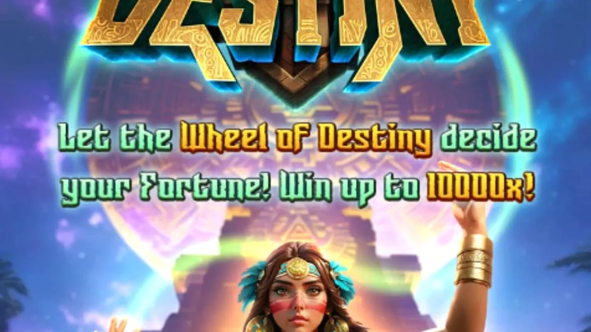 Tampilan visual slot Mayan Destiny dengan tema hutan dan kuil kuno